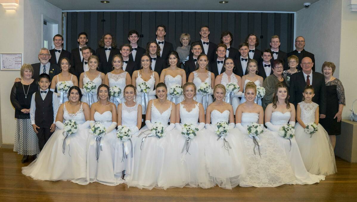 STUNNING: This year's St Joseph's Catholic Debutante Ball was a huge success recently with all of the participants enjoying their big night. Photos: Garry Bazzacco