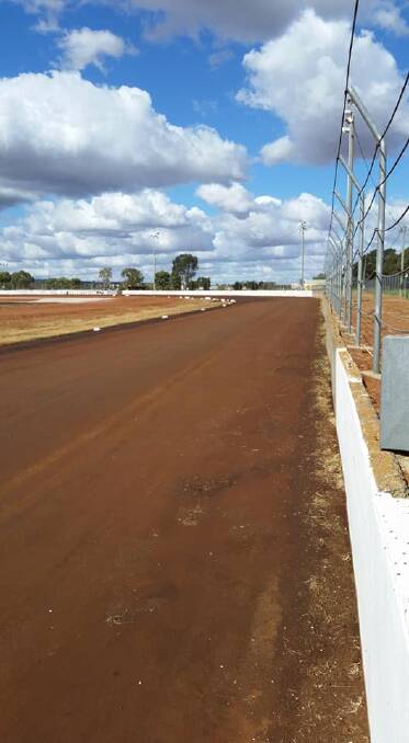 The Brobenah Speedway track was in mint condition for the weekend's event.