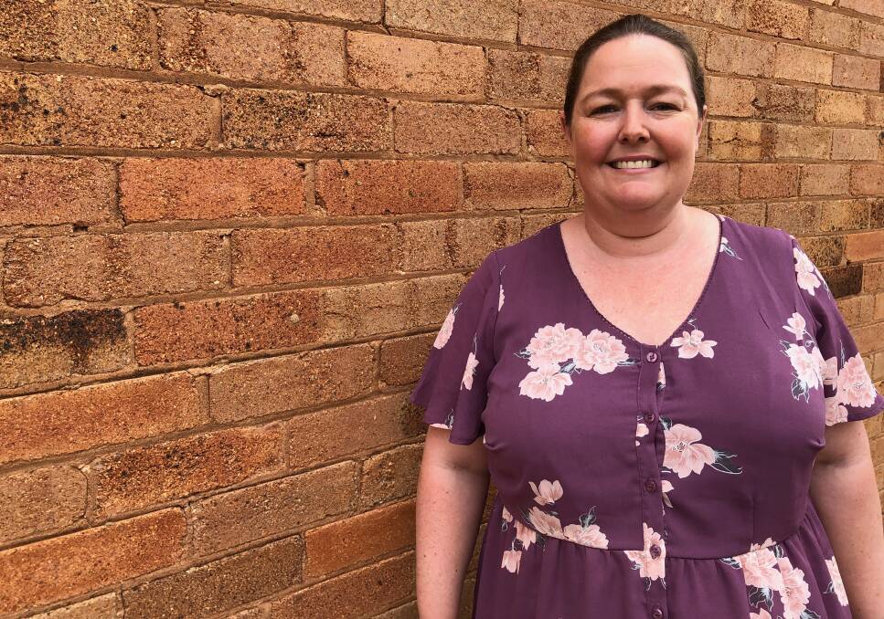 HERE TO HELP: Amy Salmon hopes the youth mental health first aid courses will make a difference for Leeton's young people. Photo: Talia Pattison