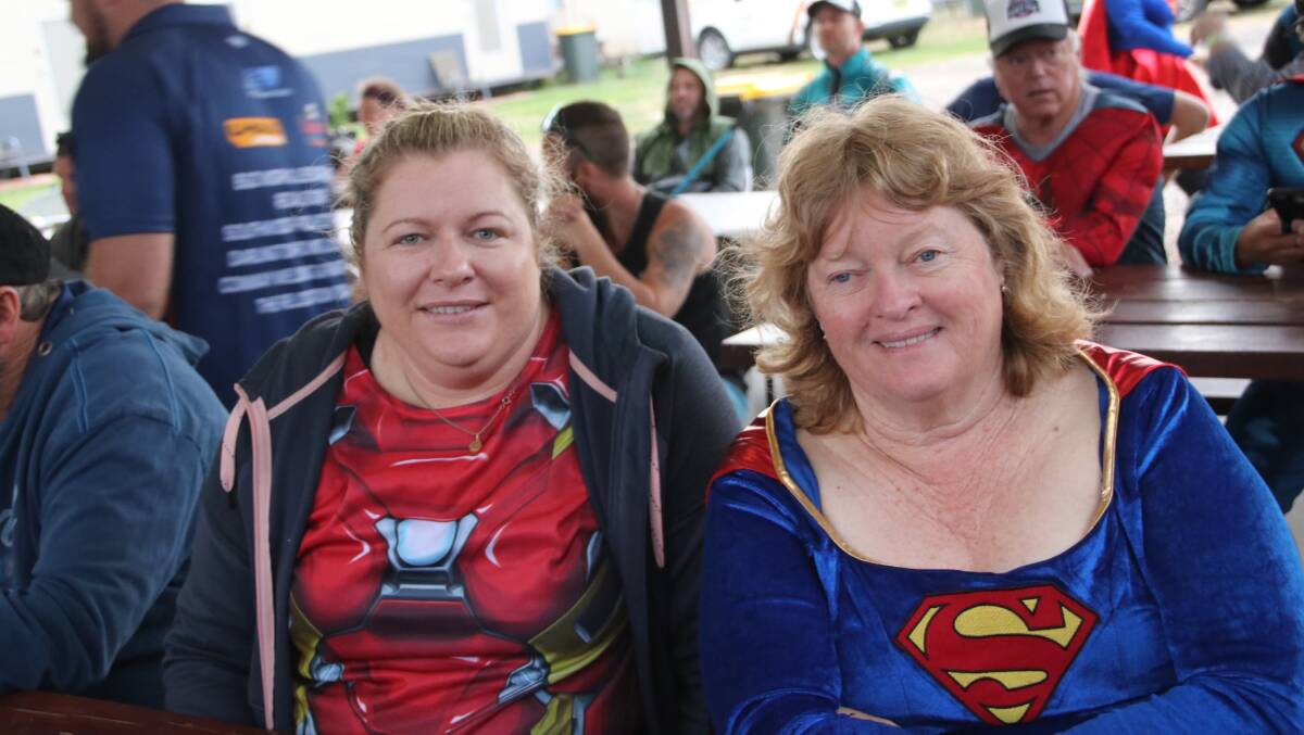 GREAT JOB: Jessica Looby (left) and Vicki Ryan had a ball taking part in the Riverina Redneck Rally. Photos: Supplied