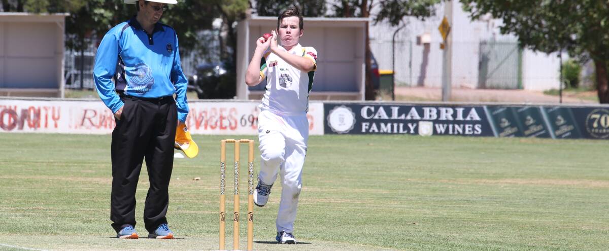 REPRESENT: Leeton's Blake McDonald represented with the Murrumbidgee under 15s side at the three-day carnival. 