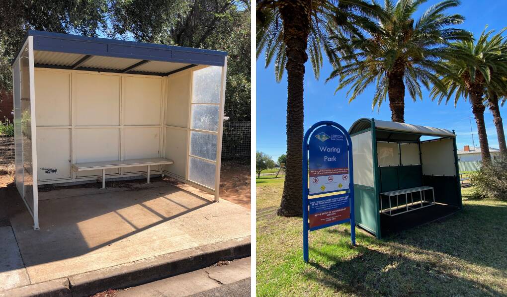 MONEY TO SPEND: The state government has announced funding to upgrade accessibility aspects for two bus shelters in Yanco. Photos: Talia Pattison