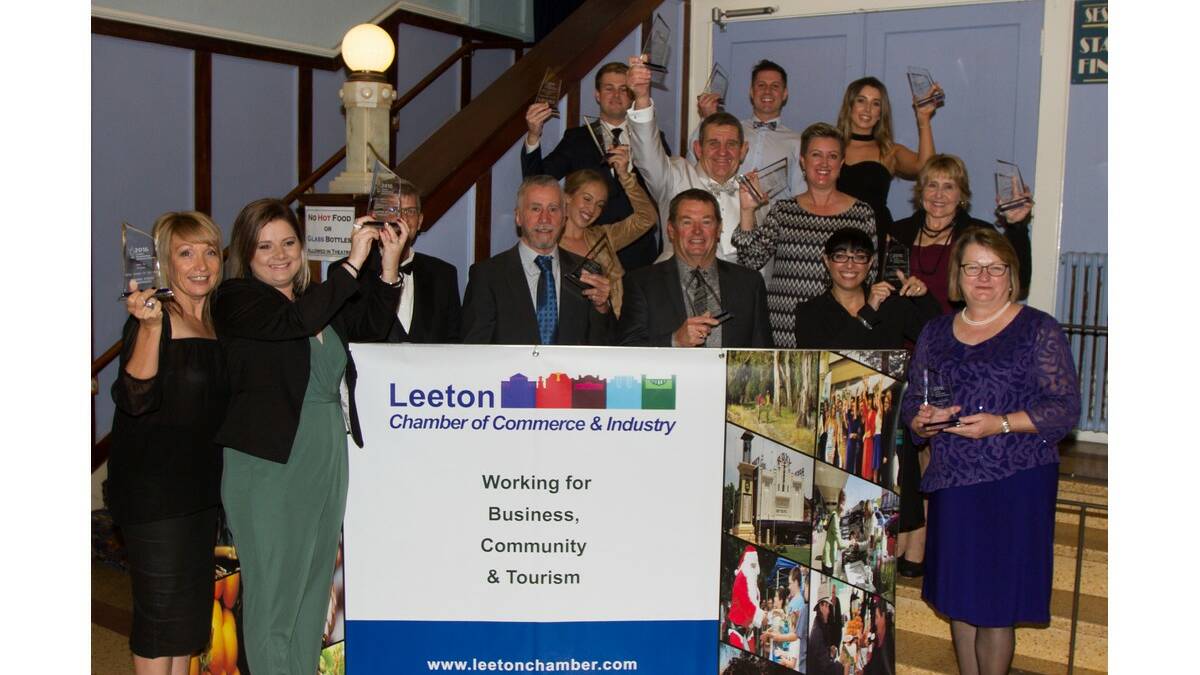 LEETON’S business community gathered Saturday night at the Roxy to recognise the businesses in Leeton who excel in their field.