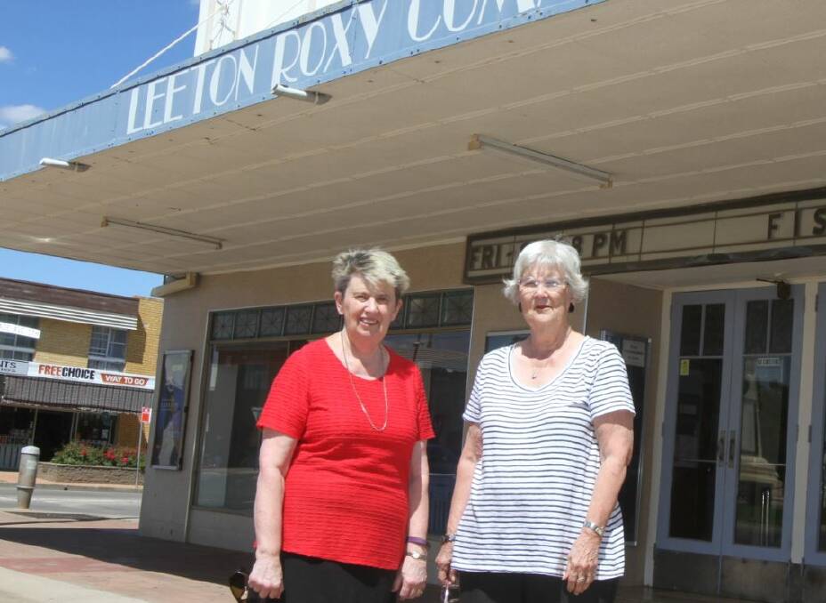 CANCELLED: Leeton Eisteddfod Society publicity officer Lenore Ditton standing with committee president Judith Nolan.