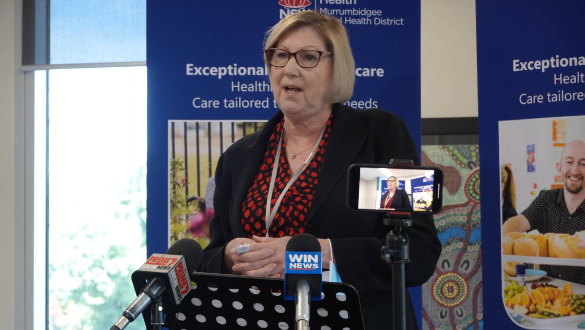 UPDATE: MLHD CEO Jill Ludford said there will be less publicly-available info on COVID cases as NSW adopts a "living with COVID" approach. PHOTO: Monty Jacka