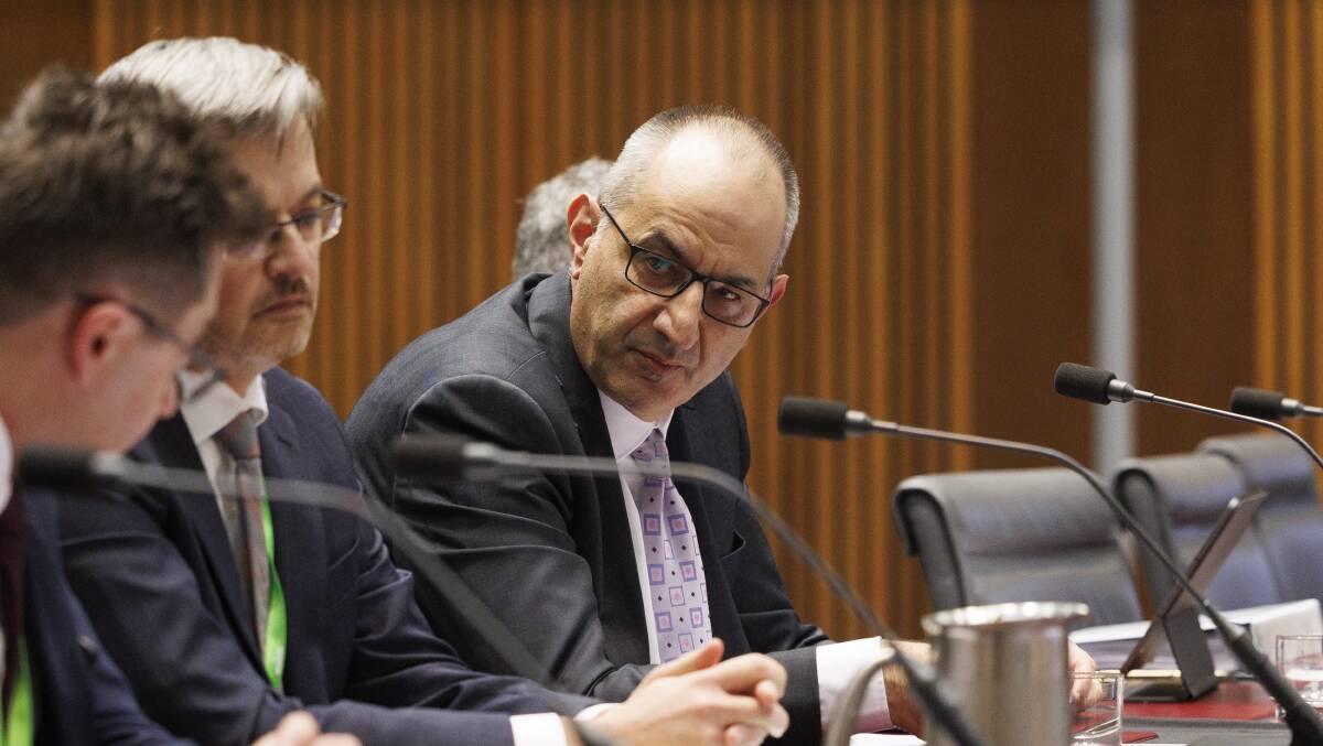 Michael Pezzullo has been stood down and referred to the Public Service Commissioner. Picture by Keegan Carroll