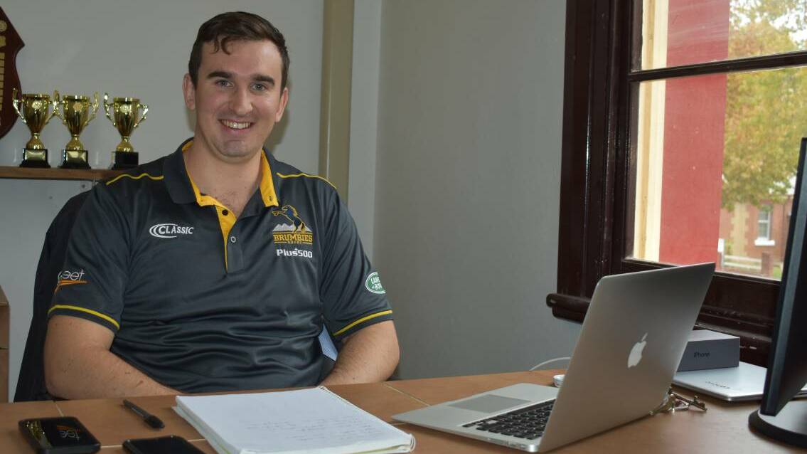 DROUGHT RELIEF: Southern Inland competition and services manager Jack Heffernan is committing 20 per cent of the finals gate takings to charity. Picture: Courtney Rees