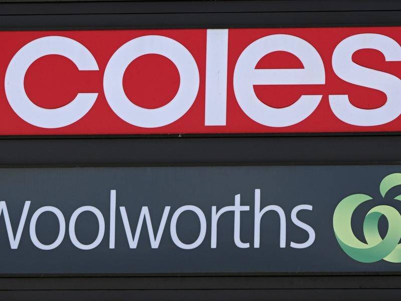 Coles and Woolworths are under increasing scrutiny as critics accuse the retailers of price gouging. (Joel Carrett/AAP PHOTOS)
