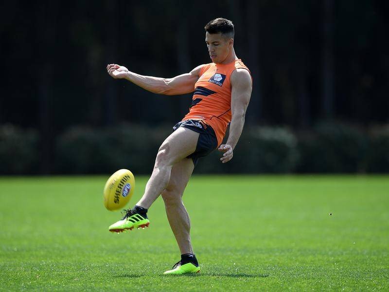 Former GWS Giants player Dylan Shiel will face his old team in Essendon colours on Sunday.