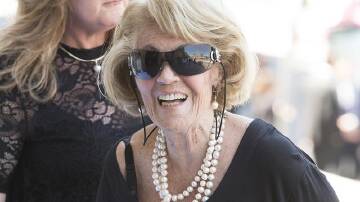 Melbourne icon Lillian Frank is being remembered for her flamboyant personality and charity work. (Ellen Smith/AAP PHOTOS)