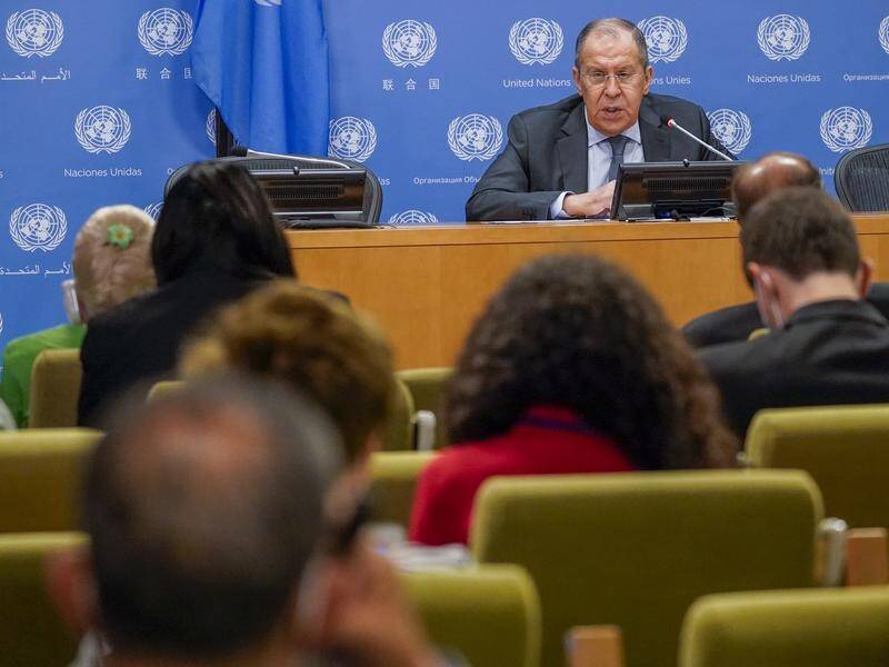 Russia's foreign minister Sergey Lavrov used his UN speech to criticise the Biden administration.