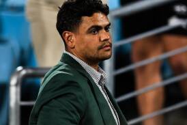 Latrell Mitchell is loathing his suspension time but is still helping Souths, brother Shaq says. (Mark Evans/AAP PHOTOS)