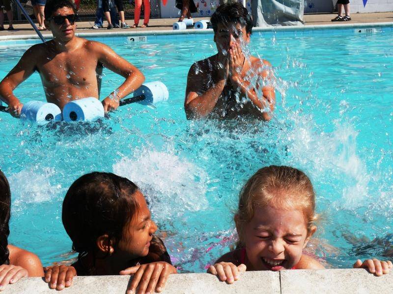 Children with autism are being pushed out of mainstream swimming classes like the one above.