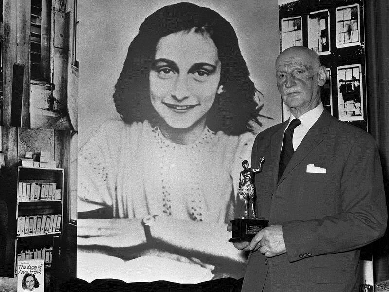 Otto Frank, the father of Jewish wartime diarist Anne Frank, tried to move his family to the US.