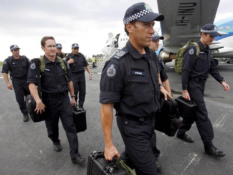 The police partnership between Australia and East Timor is in its 20th year. (EPA PHOTO)