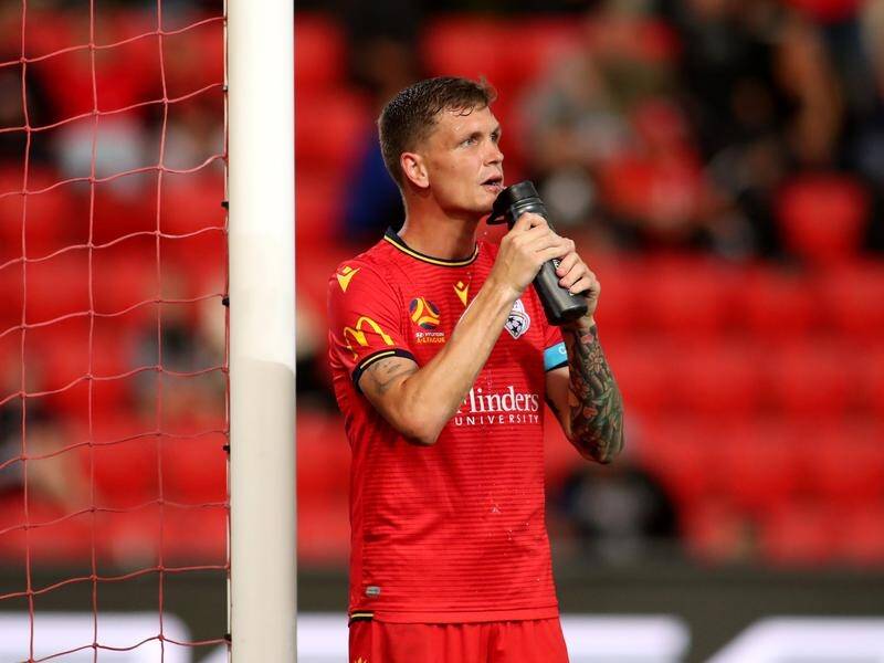 Adelaide's Michael Jakobsen is concerned about the short lead-in time to the A-League's resumption.