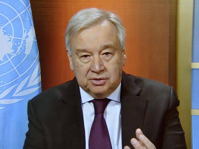 Secretary General Antonio Guterres says the United Nations faces its gravest test with the virus.