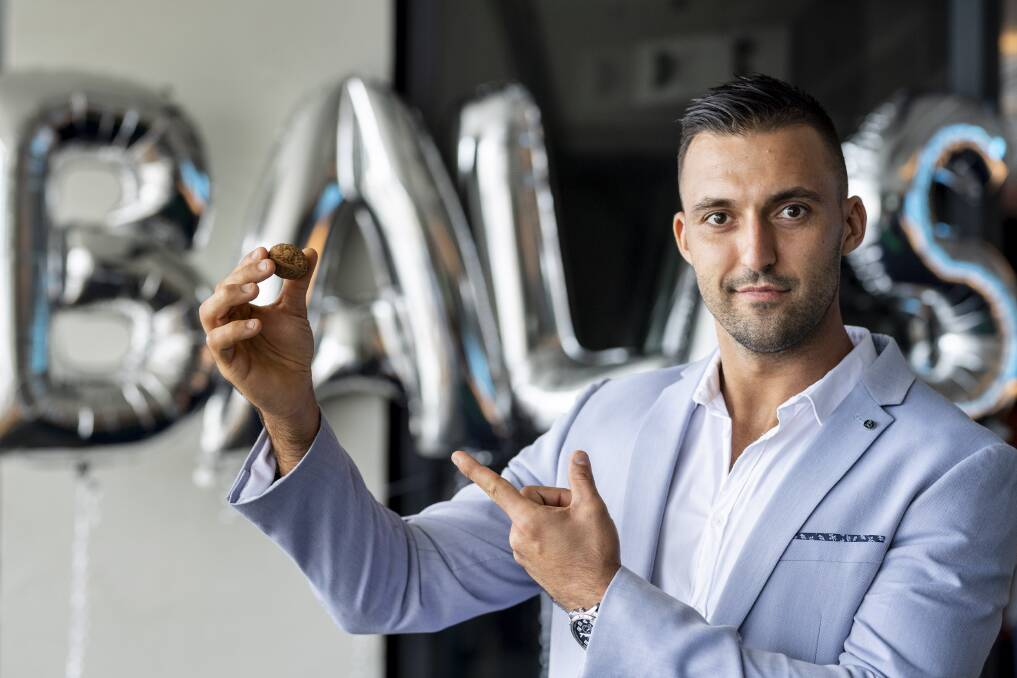BE AWARE: Nic Jovanovic, who appeared on reality TV show Married at First Sight, has gone on to raise awareness of testicular cancer. 