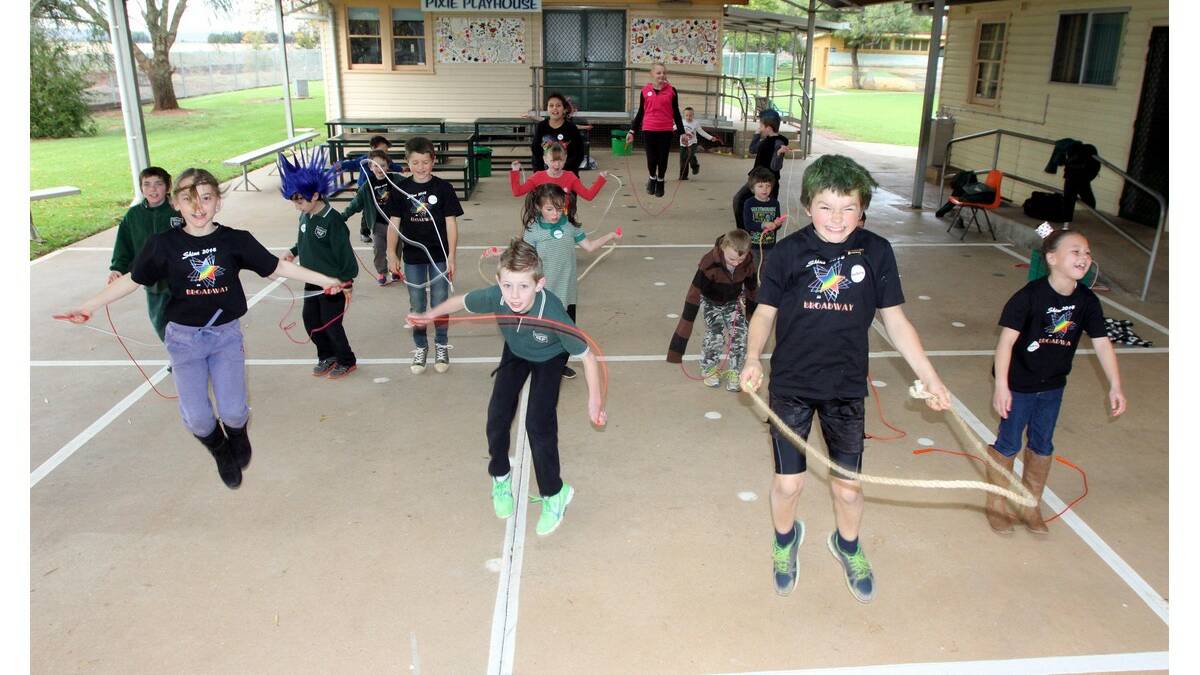 A JUMP Rope for Heart fund-raiser for was held at Murrami Public School last Friday, with students getting in plenty of skipping practice.