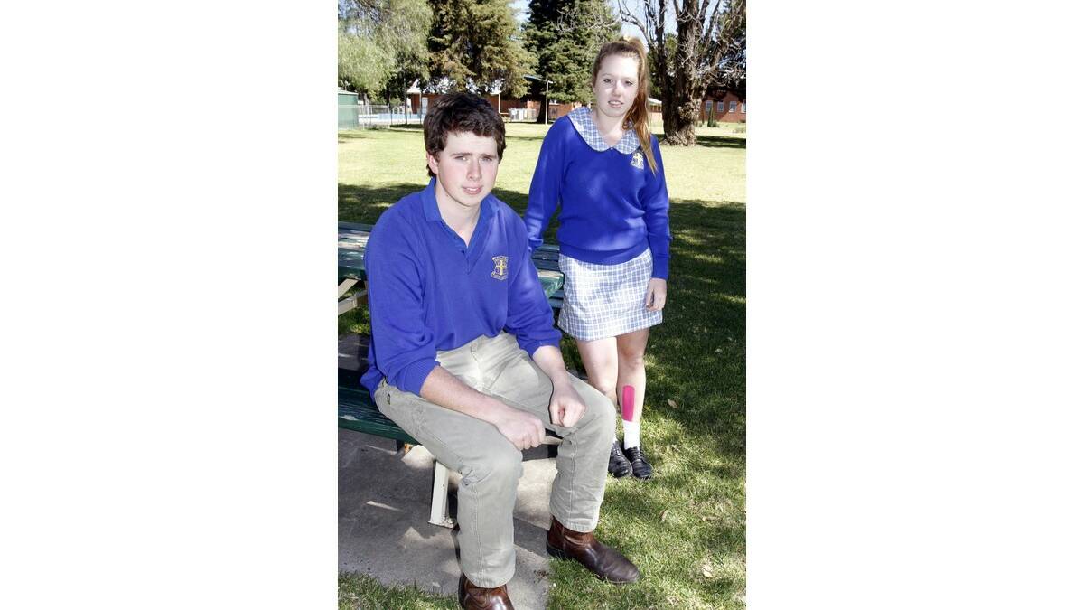 YANCO Agricultural High School students Steven Butler (year 12) and Georgina Murdoch (year 11) will travel to Perth to compete in the electrotechnology and primary industries components of the WorldSkills competition this week.