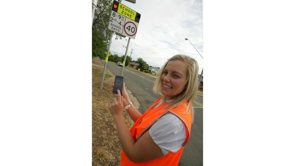 LEETON Shire Council road safety and traffic officer Stephanie Puntoriero has encouraged drivers to download a new smartphone app that warns drivers when they are entering an operating school zone.
