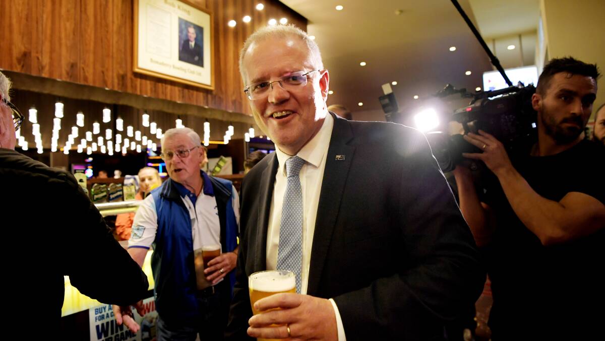 Scott Morrison is an ad man - and he's far more skilled at it than most. Picture: Getty Images