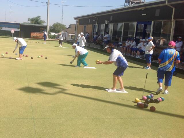 CHAMPIONSHIPS: Bowlers from across the region competed in the Central Riverina District Fours.