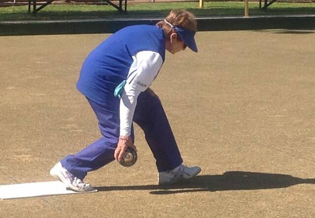 FINAL SPOT: Leeton and District bowler Janet Bell earned a spot in the Single Championship Finals.