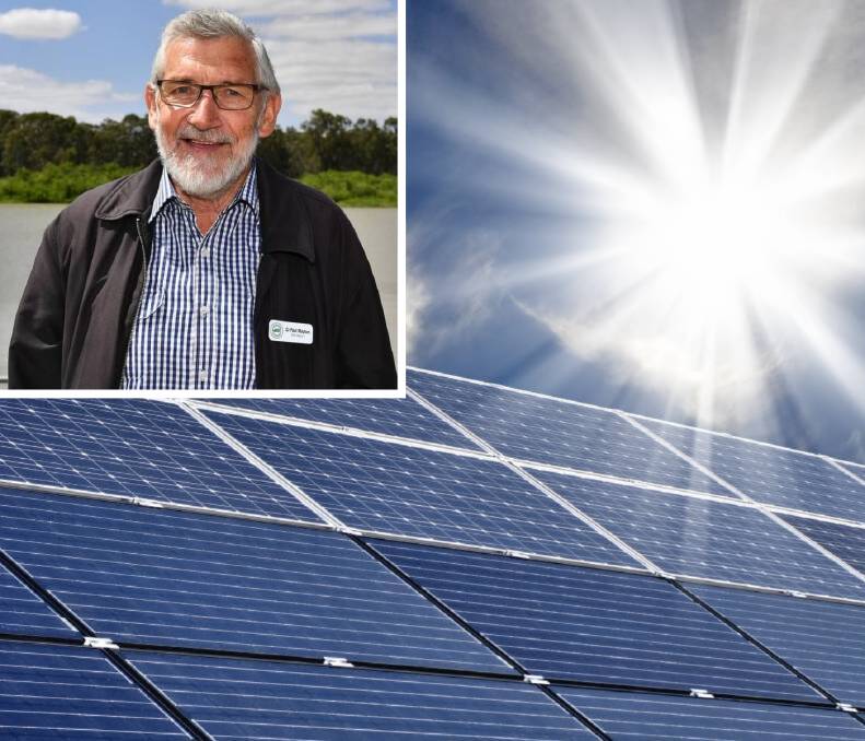 WIN WIN: Leeton mayor Paul Maytom said a deal for the Yanco solar farm developer ib vogt to remediate the land was a 'win-win' for residents.