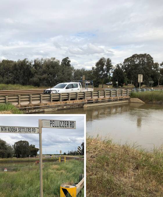 UPGRADE: The bridge over the Benerembah channel will be replaced following a $5 million federal funding grant. PHOTO: Declan Rurenga